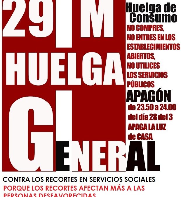 La huelga general es también una huelga de consumo