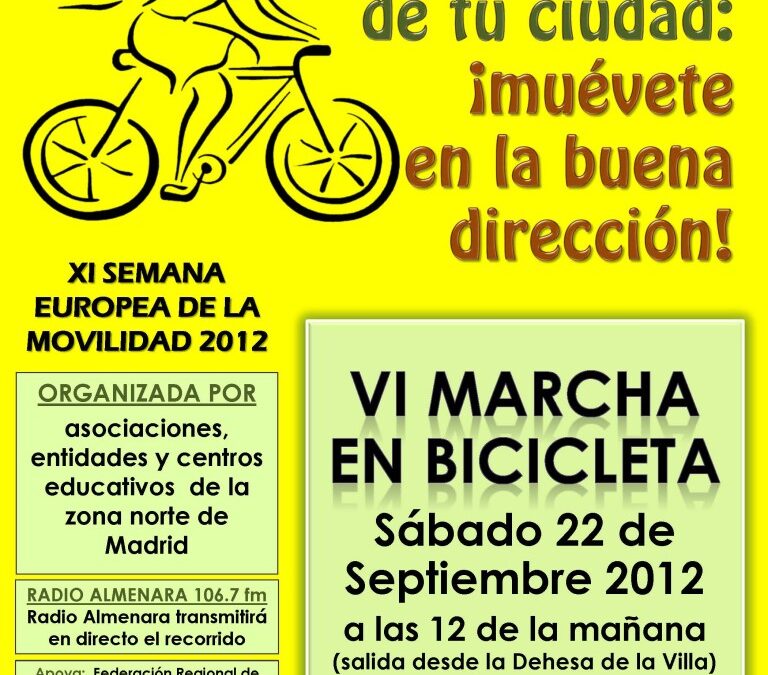 Preparando la marcha en bicicleta de septiembre